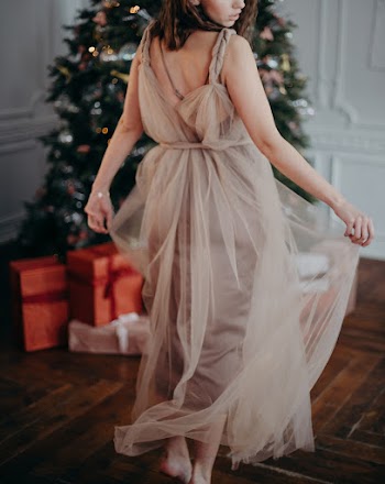 Women's Brown Sleeveless Dress