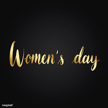 Women's day typography style vector | Free stock vector - 517900