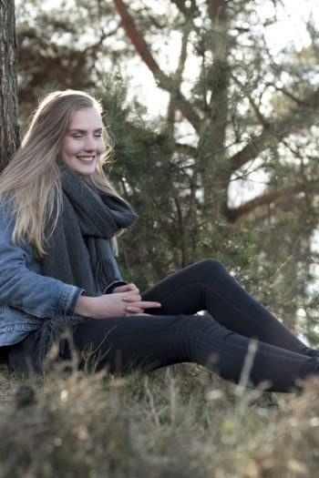 Women's Grey Cowl-neck Coat