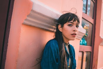 Women's Red Lipstick Close-up Photography