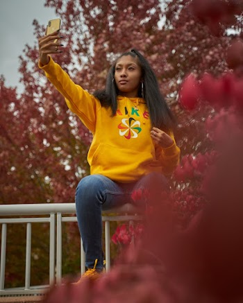 Women's Yellow Nike Jacket