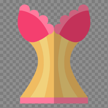 Women corset icon - Transparent PNG & SVG vector