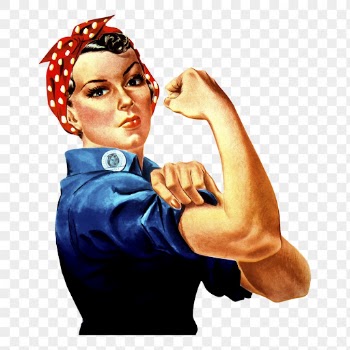 Women empowerment png, woman flexing | Free PNG - rawpixel