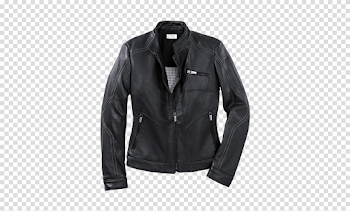 Women Leather Jacket PNG Free Download