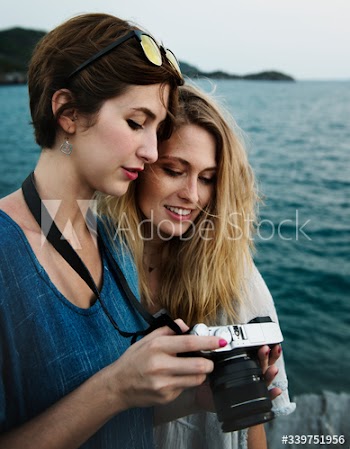 Women on a holiday