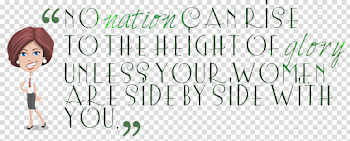 Women Quotes Free PNG Image