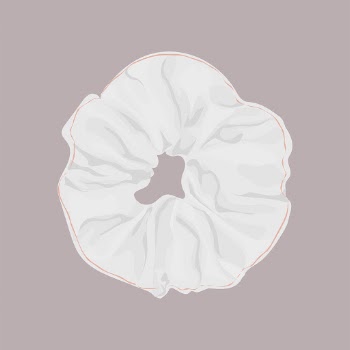 Women&rsquo;s scrunchie collage element, feminine | Free PSD Illustration - rawpixel