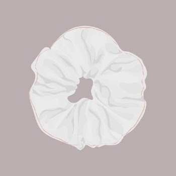 Women&rsquo;s scrunchie collage element, feminine | Free Vector Illustration - rawpixel