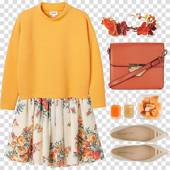 Women's autumn and winter clothing with transparent background PNG clipart