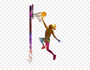 Women's basketball Sport Slam dunk Painting - basketball 