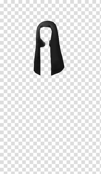 Women's black hair illustration transparent background PNG clipart