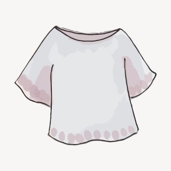 Women's blouse clipart, fashion, watercolor | Free PSD - rawpixel