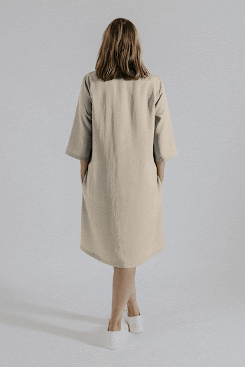 Women's dress mockup, rear view | Free PSD Mockup - rawpixel