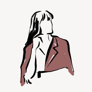 Women's fashion collage element, drawing | Free Photo - rawpixel