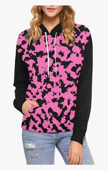 Women's Pink Camo Country Girl Hoodie - Sweatshirt - Free ...