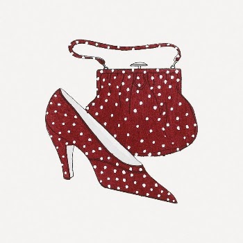 Women's purse & heel collage | Free PSD - rawpixel