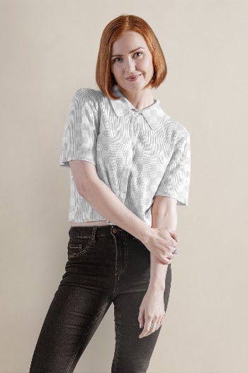 Women's shirt png mockup transparent, | Free PNG Mockup - rawpixel