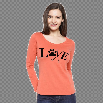 Women’s T-Shirt PNG Download Image