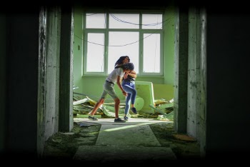Women Standing Near Woman