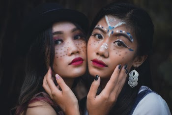 Women Taking Selfie