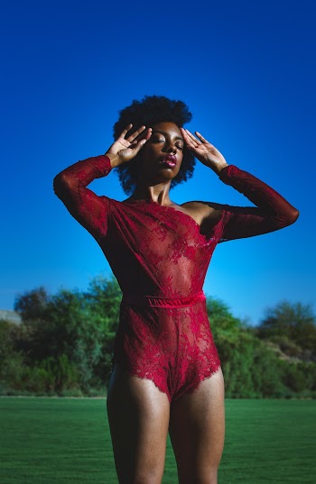 Women Wearing Red Dress Close-up Photography