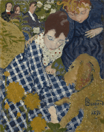 Women with a Dog (1891) | Free Photo - rawpixel