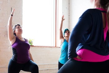 Women Yoga Reach