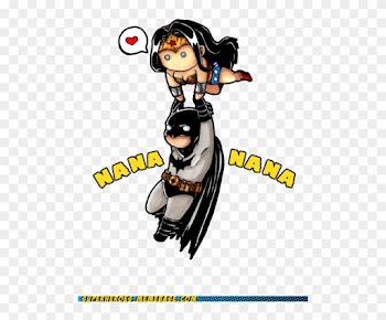 Wonder Woman And Batman <3 These Little Cartoons Are - Batman And Wonder Woman Baby