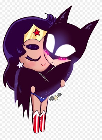 Wonderbat , Wonder Woman ,batman , Love , Diana And - Wonder Woman And Batman Baby