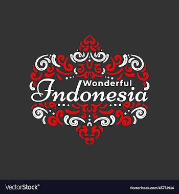 wonderful indonesia lettering design