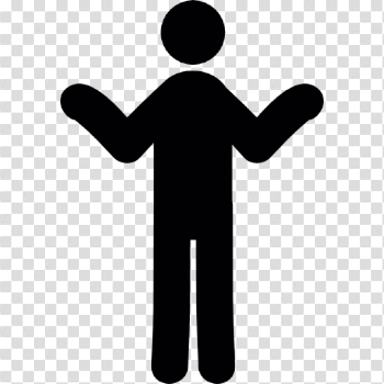 Wondering, Humanpictos, stick man, people, Thinking icon