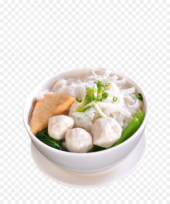 Wonton Fish ball Bakso Beef ball - Delicious fish ball noodles 