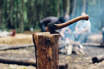 wood ax