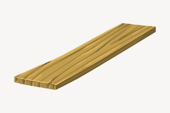 Wood board clipart, object illustration | Free PSD - rawpixel