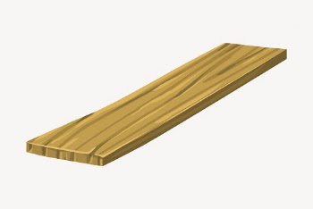 Wood board collage element, object | Free Vector - rawpixel