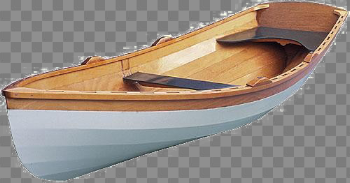 Wood Boat PNG High-Quality Image