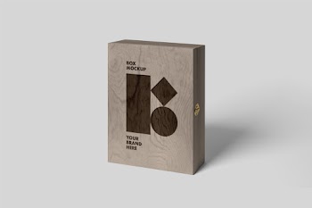 Wood Box Mockup box mockup your brand here 