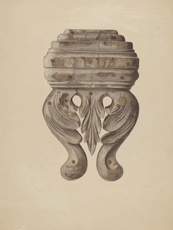 Wood Carving - Horizontal (ca.1939) | Free Photo - rawpixel