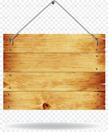 Wood Clip art - Transparent Image PNG Wood Sign 