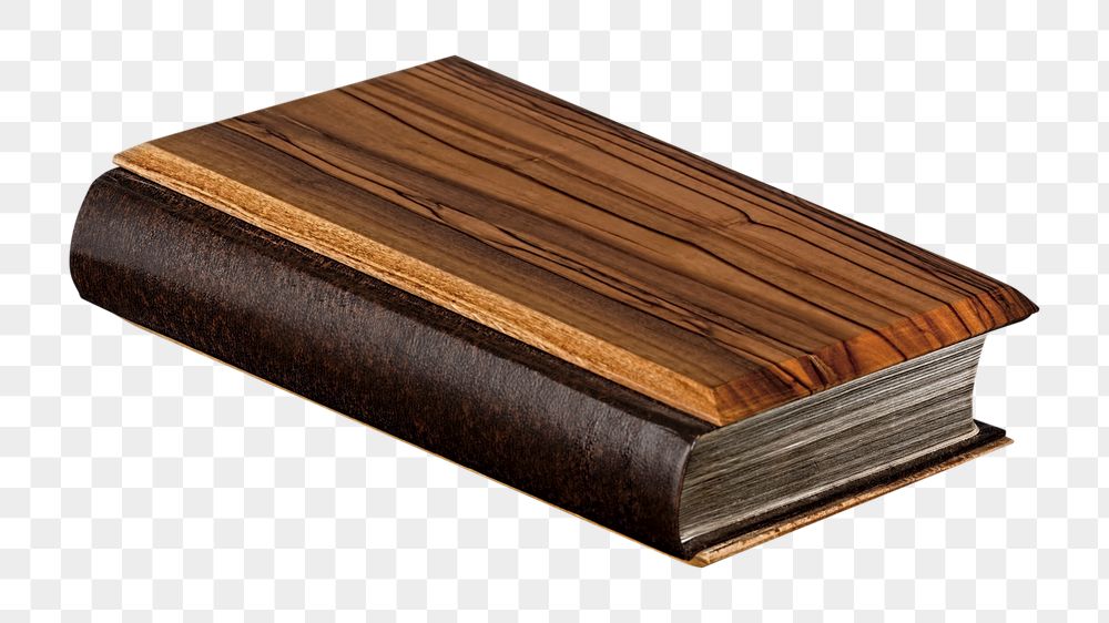 Wood cover png book sticker, | Free PNG - rawpixel