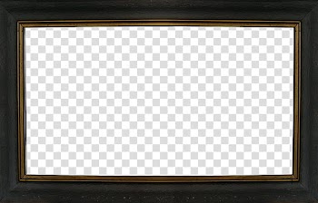 Wood Frame, black frame transparent background PNG clipart
