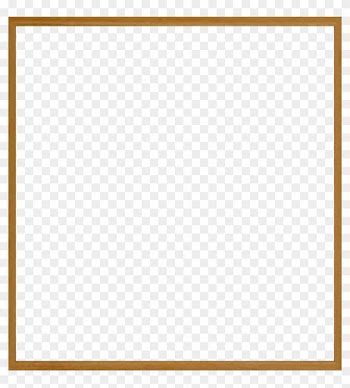 Wood Frame Border Clip Art - Wooden Frame Border Png