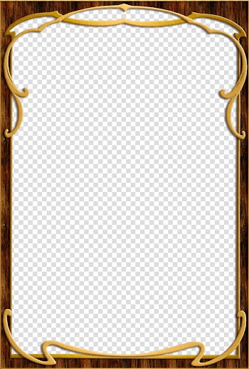 Wood Frame , rectangular white and brown frame illustration transparent background PNG clipart