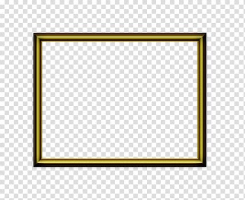 Wood, Golden brown frame transparent background PNG clipart