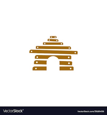 wood house building template