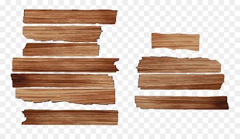 Wood Natural rubber Material - Rubber wood broken plate picture material 