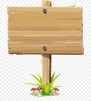 Wood Sign Billboard Clip art - Wood signs 