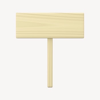 Wood sign mockup, 3D rendered | Free PSD Mockup - rawpixel