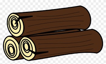 Wood Stem Tree Sawed Brown Forest - Wood Clipart