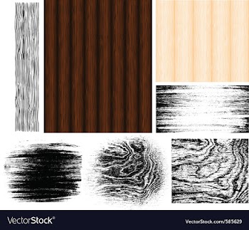 Wood textures vector image
